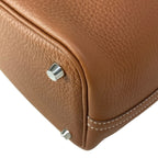 Hermes Handbag Picotin Lock PM Gold Silver — view 6