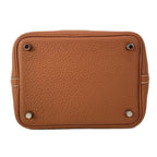Hermes Handbag Picotin Lock PM Gold Silver — view 5