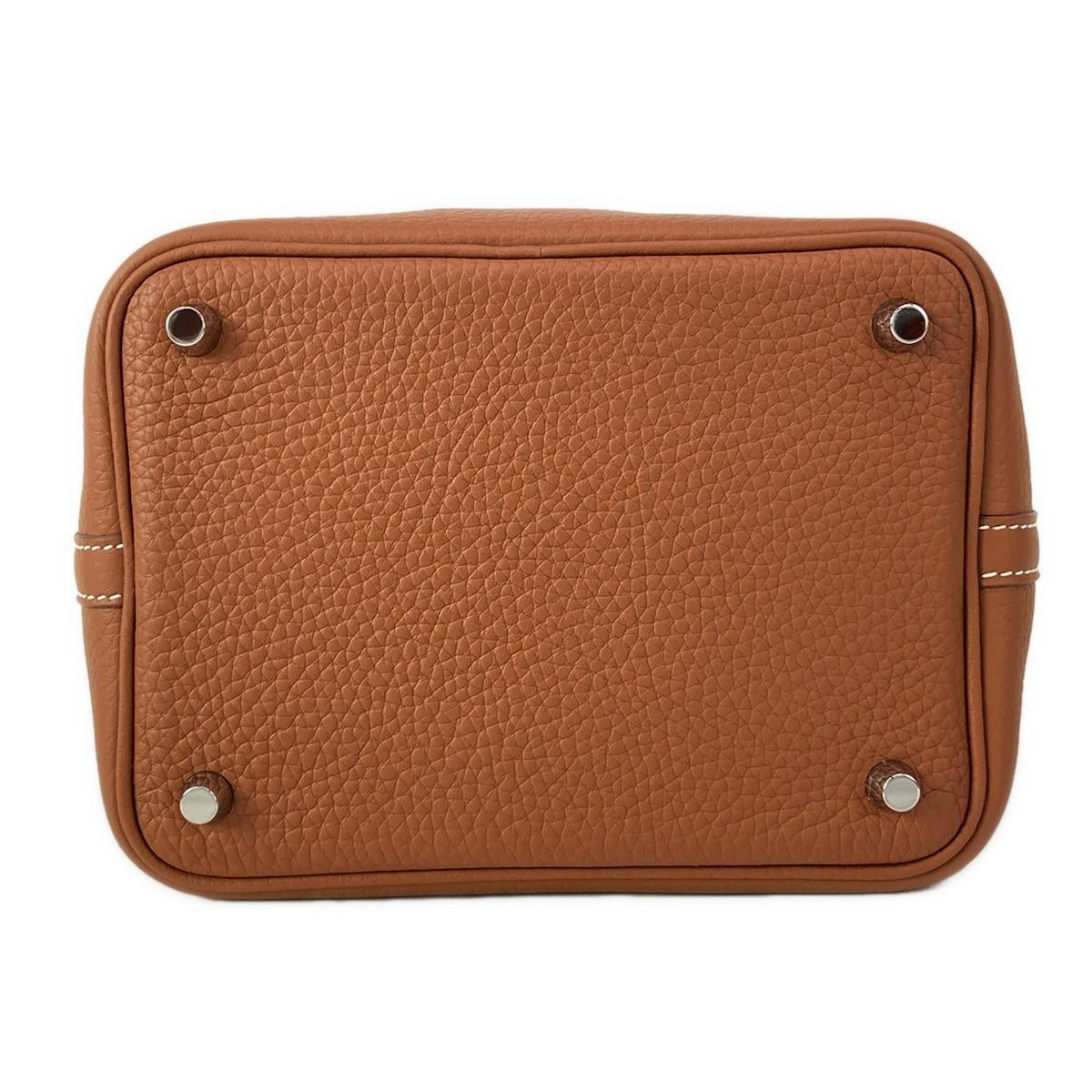 Hermes Handbag Picotin Lock PM Gold Silver — view 5