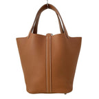 Hermes Handbag Picotin Lock PM Gold Silver — view 4