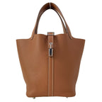 Hermes Handbag Picotin Lock PM Gold Silver — view 2