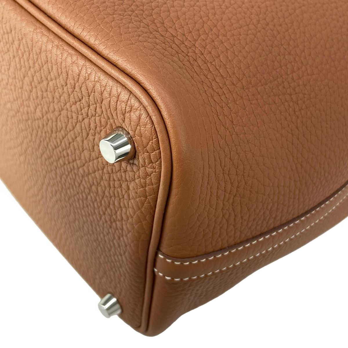 Hermes Handbag Picotin Lock PM Gold Silver — view 8