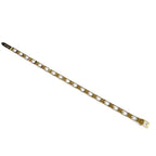 Gucci Vintage Metal Logo Motif Chain Belt Gold 75 — view 4