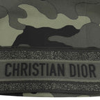 Dior Camouflage Dress Khaki 38 Garment Hanger Included — view 5