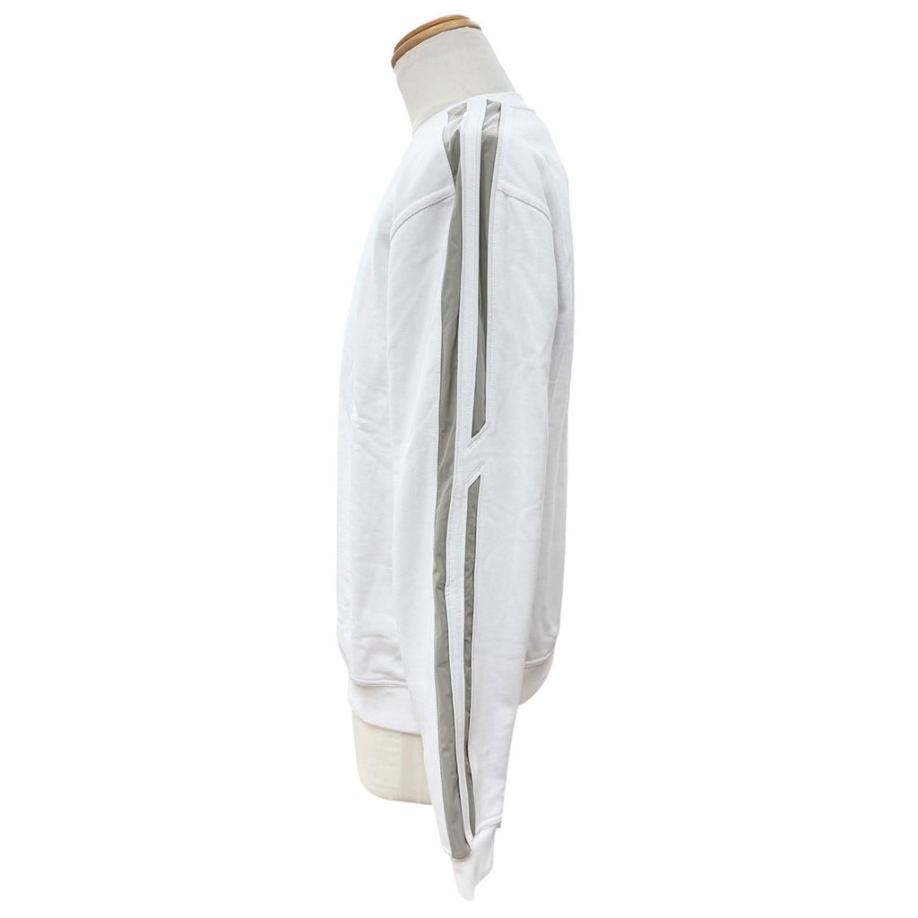 Hermes Run Cotton 100% Side Line Crew Neck Brushed Lining Pullover Sweatshirt — view 3