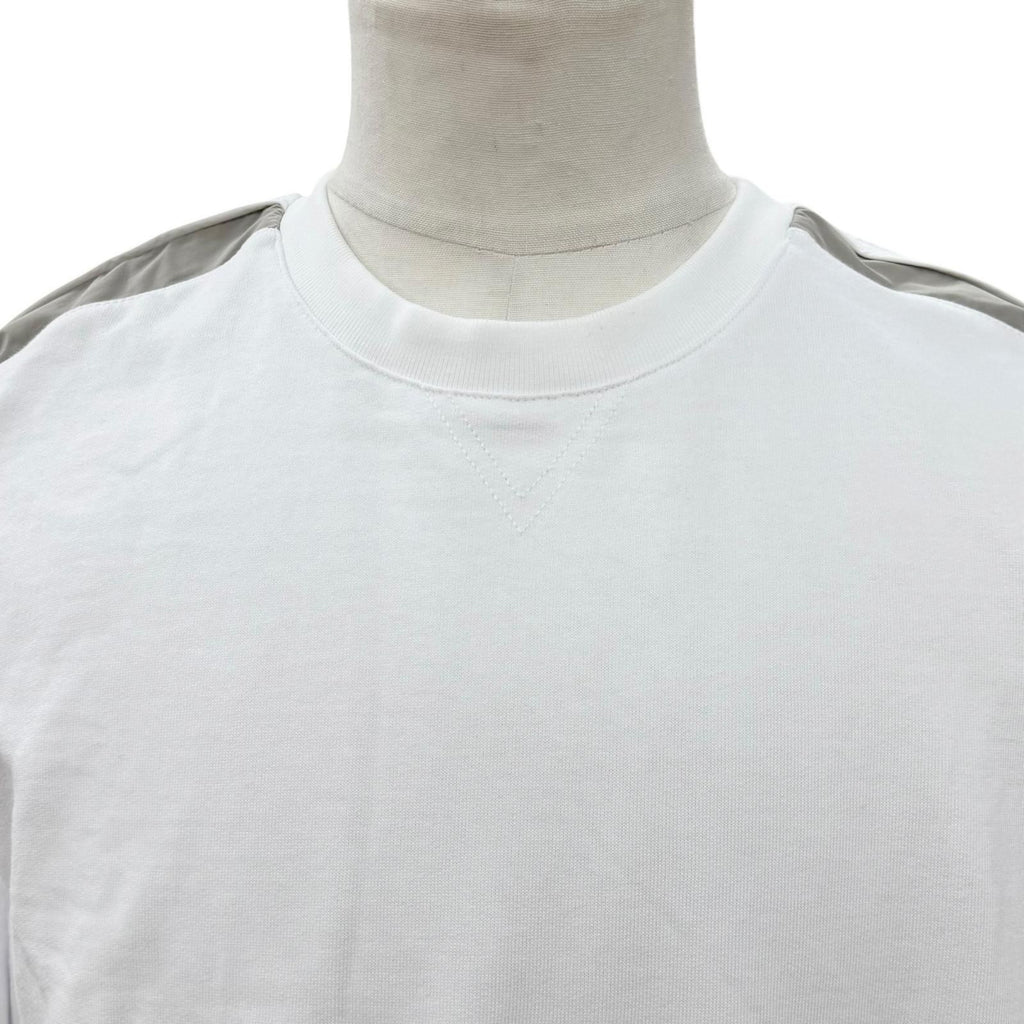 Hermes Run Cotton 100% Side Line Crew Neck Brushed Lining Pullover Sweatshirt — view 2