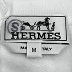 Hermes Run Cotton 100% Side Line Crew Neck Brushed Lining Pullover Sweatshirt — view 6