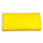 Fendi FF Diamond Continental Leather Wallet Yellow Gold — view 3
