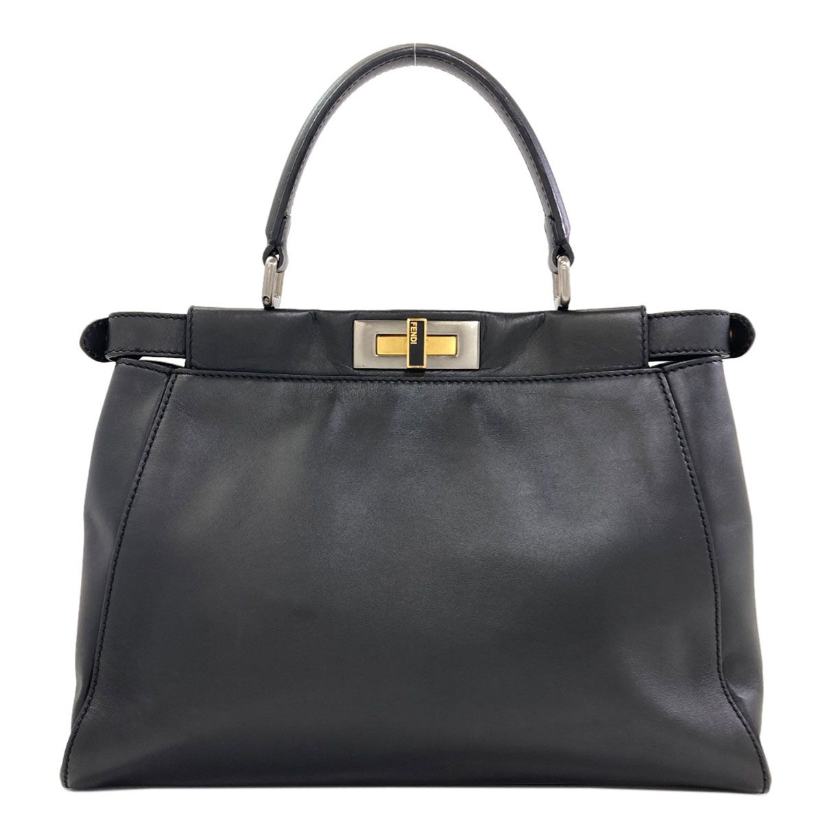 Fendi Peekaboo 2-Way Handbag Calfskin — view 2
