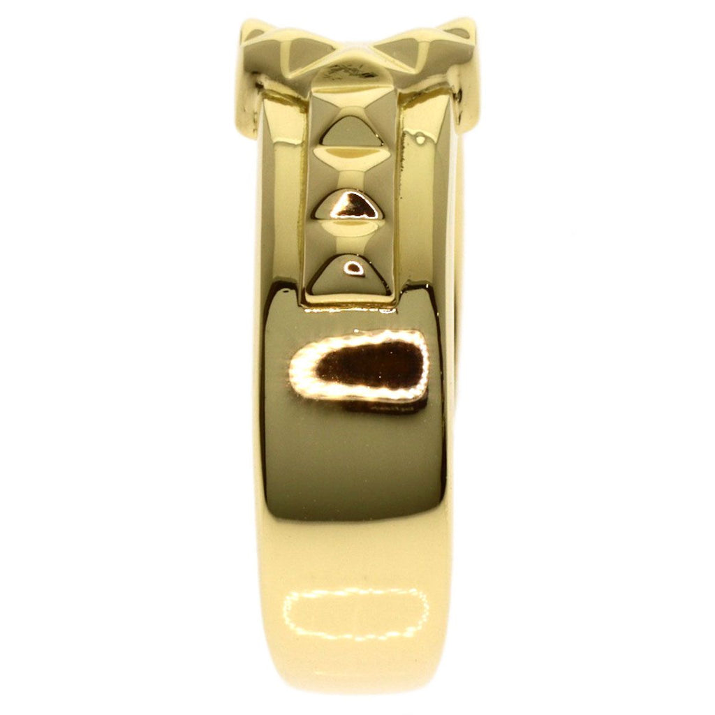 Saint Laurent Motif Ring 18K Yellow Gold — view 3