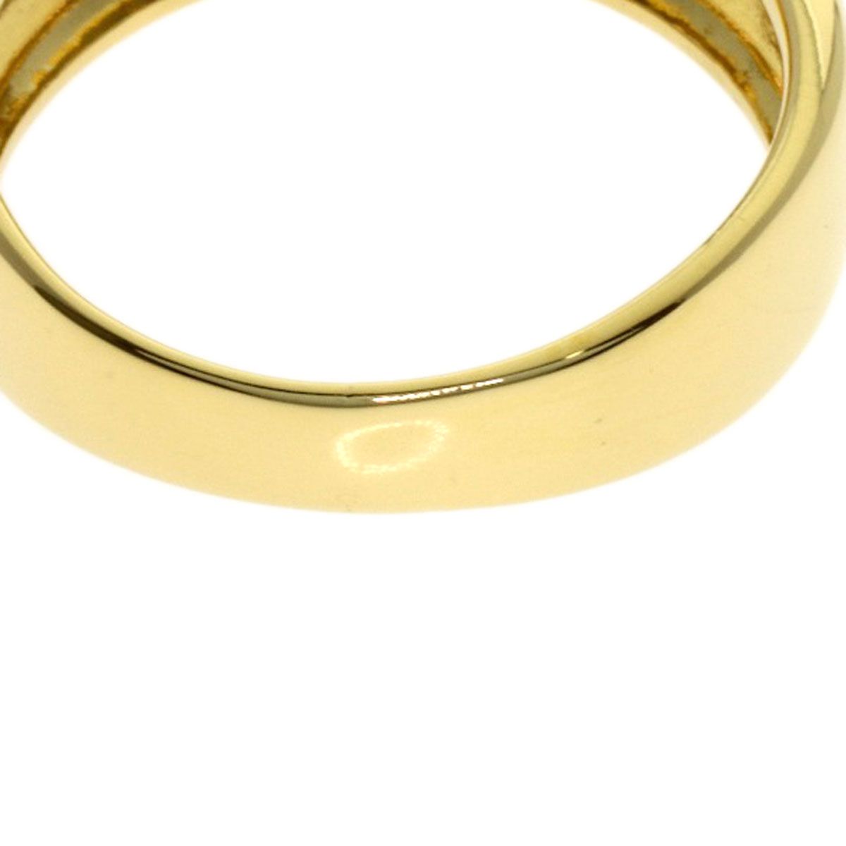 Saint Laurent Motif Ring 18K Yellow Gold — view 7