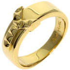 Saint Laurent Motif Ring 18K Yellow Gold — view 2
