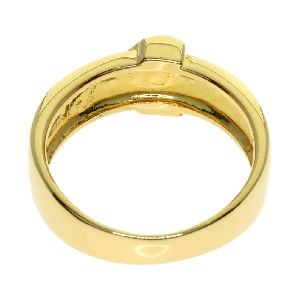 Saint Laurent Motif Ring 18K Yellow Gold — view 4