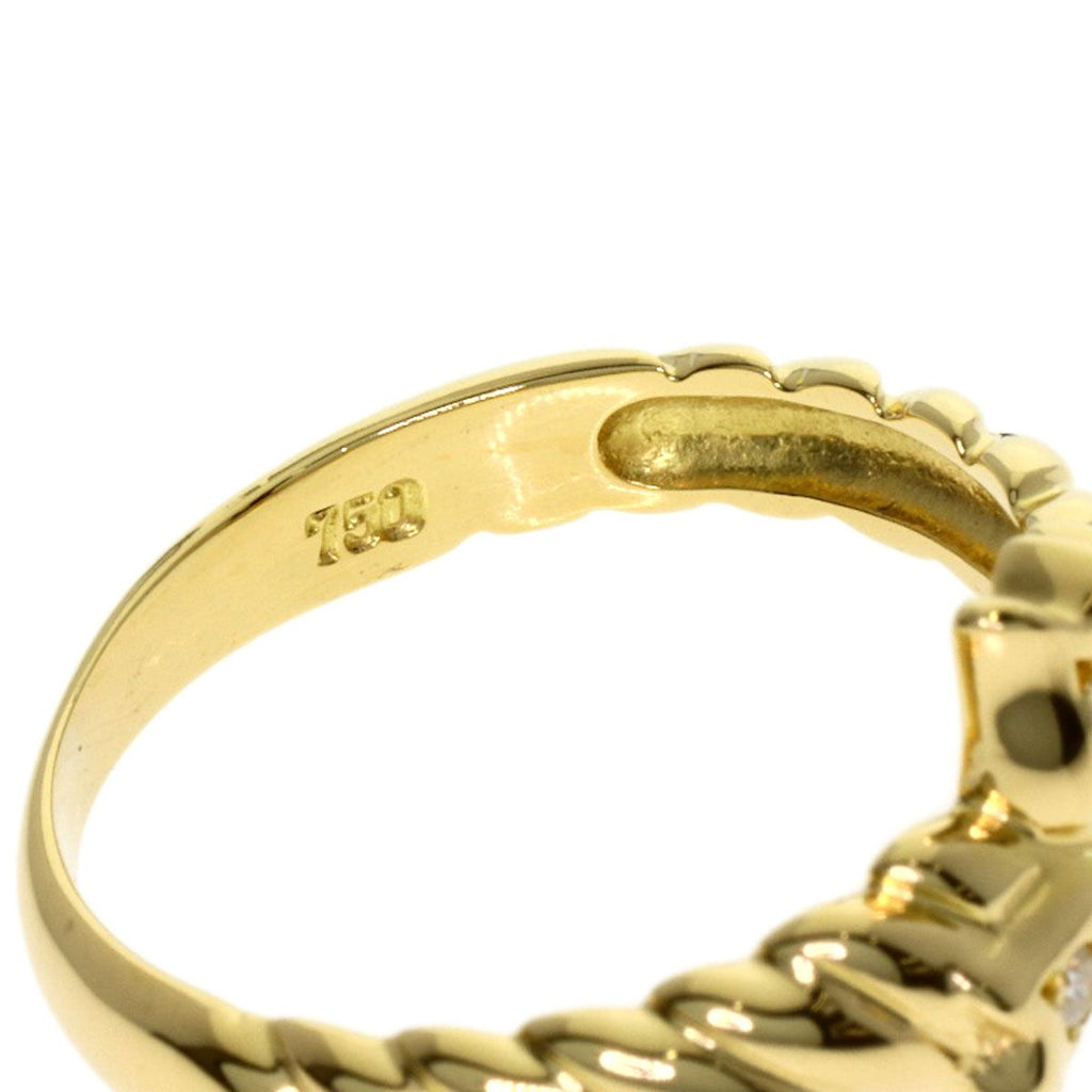 Dior Tulip Diamond Ring 18K Yellow Gold — view 5
