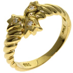 Dior Tulip Diamond Ring 18K Yellow Gold — view 2