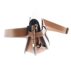Loewe Gate Dual Shoulder Bag Brown Leather Gold — view 3