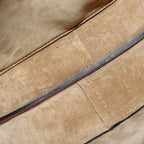 Loewe Gate Dual Shoulder Bag Brown Leather Gold — view 7
