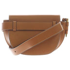 Loewe Gate Dual Shoulder Bag Brown Leather Gold — view 2