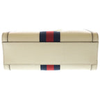 Gucci Ophidia GG Sherry Line Leather 2-Way Shoulder Bag White Ivory — view 4