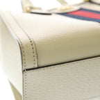 Gucci Ophidia GG Sherry Line Leather 2-Way Shoulder Bag White Ivory — view 5