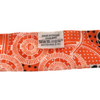 Hermes Eperon D'or Cut Apron Cut Bandana Pattern Silk Scarf Orange White — view 4