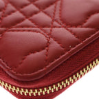 Dior Lady Dior Voyage Coin Card Case Leather Cannage — view 6
