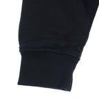 Fendi Front Logo Embroidery Crew Neck Sweatshirt Black Yellow — view 5