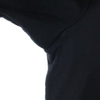 Fendi Front Logo Embroidery Crew Neck Sweatshirt Black Yellow — view 6
