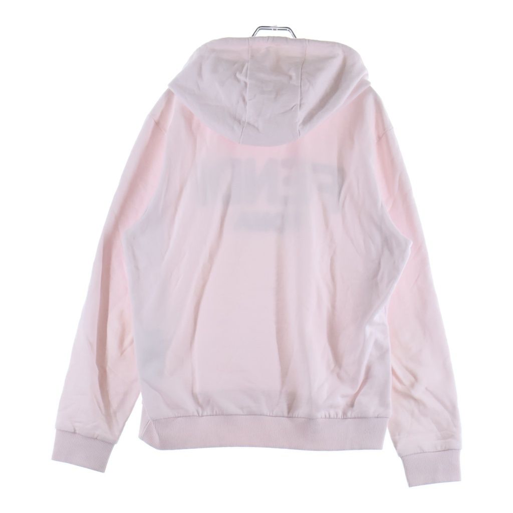 Fendi Floral Logo Pullover Sweatshirt Hoodie Pink — view 2