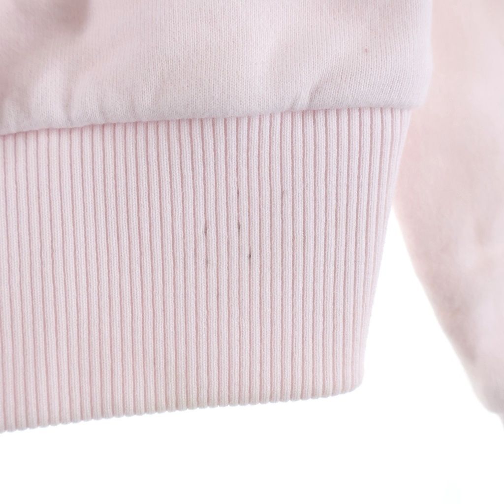 Fendi Floral Logo Pullover Sweatshirt Hoodie Pink — view 6