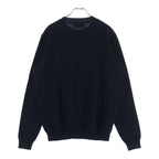 Fendi Front Logo Print Crew Neck Sweatshirt Black Orange — view 2