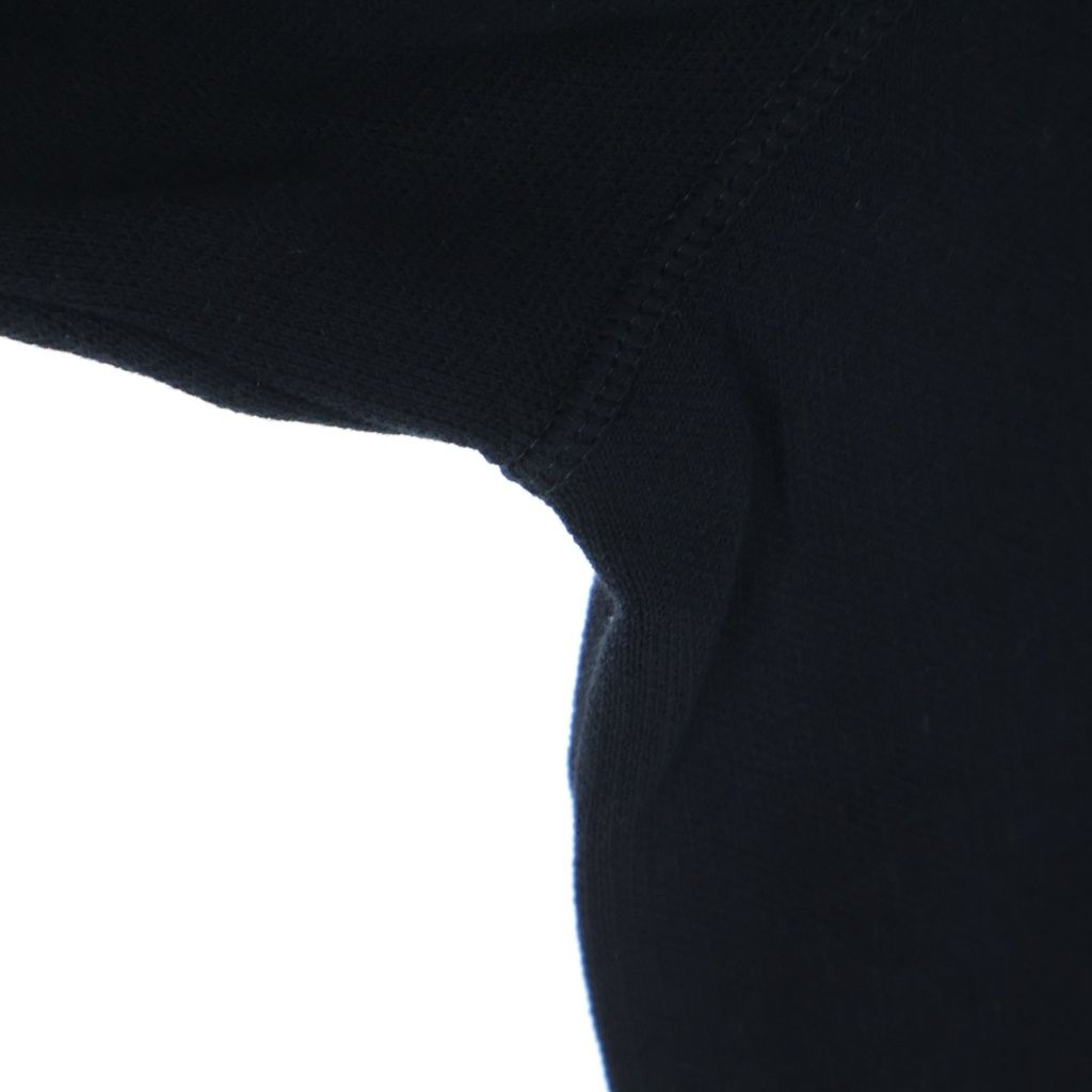 Fendi Front Logo Print Crew Neck Sweatshirt Black Orange — view 5