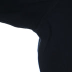 Fendi Front Logo Print Crew Neck Sweatshirt Black Orange — view 5