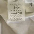 Fendi Front Logo Patch Silk Cotton Shirt White — view 7