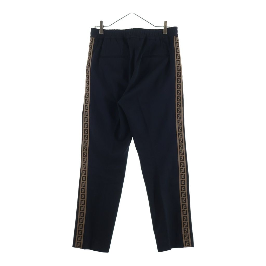 Fendi Side Line FF Zucca Pattern Sweatshirt Pants Black Brown — view 2