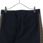 Fendi Side Line FF Zucca Pattern Sweatshirt Pants Black Brown — view 4