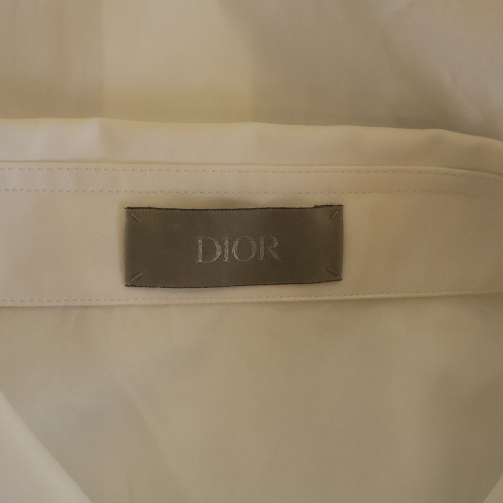 Dior CD Heart Bijuu Cotton Shirt White — view 7
