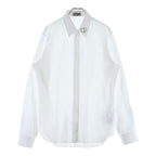 Dior CD Heart Bijuu Cotton Shirt White