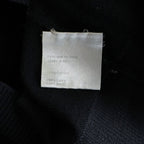 Dior Homme Era CD Logo Embroidery Neck Sweater Black Wool — view 8