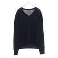 Dior Homme Era CD Logo Embroidery Neck Sweater Black Wool