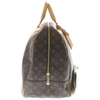 Louis Vuitton Monogram Evasion Boston Bag Leather Brown — view 3