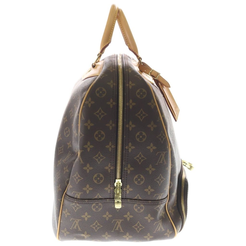 Louis Vuitton Monogram Evasion Boston Bag Leather Brown — view 3