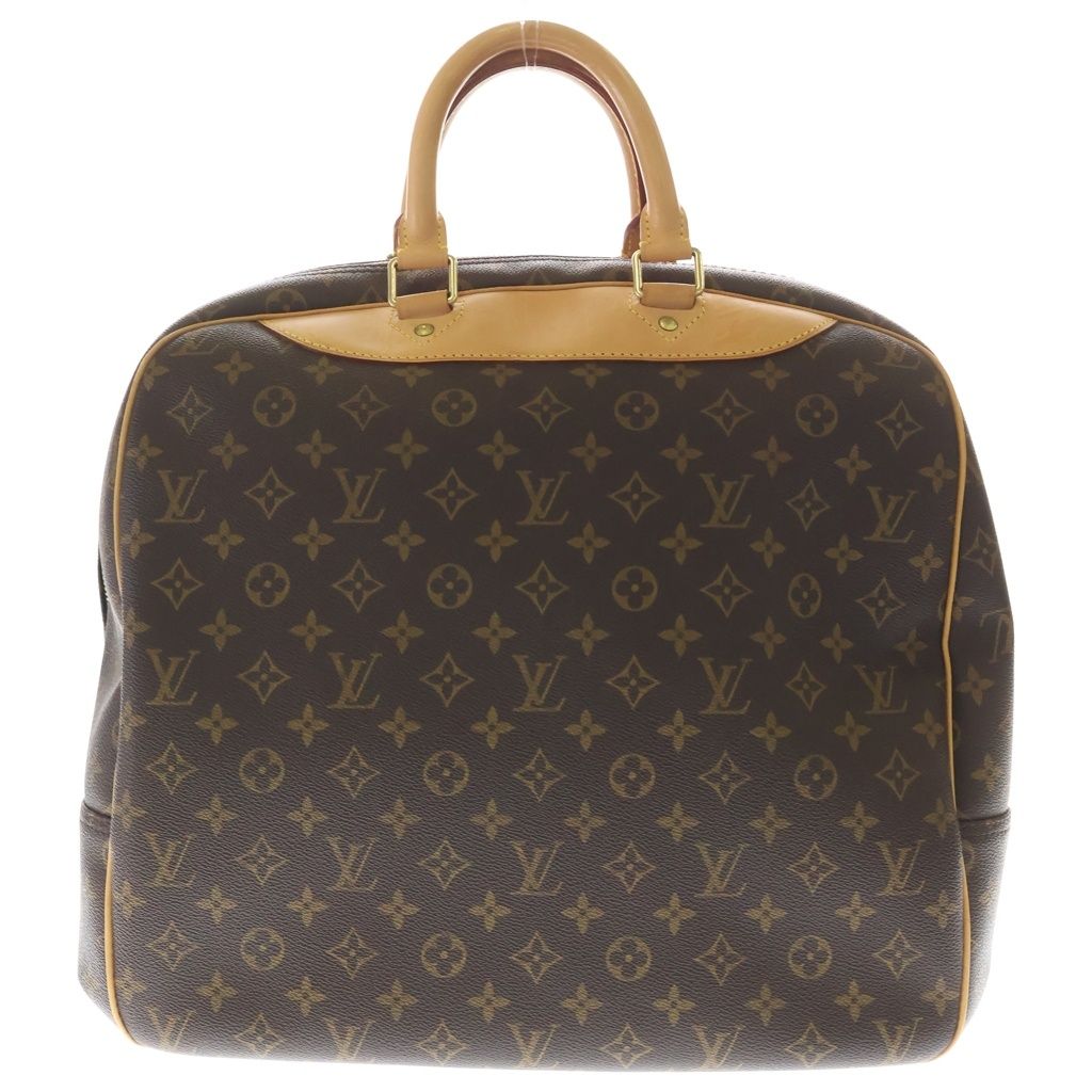 Louis Vuitton Monogram Evasion Boston Bag Leather Brown — view 2