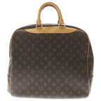 Louis Vuitton Monogram Evasion Boston Bag Leather Brown — view 2