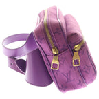 Louis Vuitton Monogram Denim Bum Bag Outdoor Violet Purple — view 3