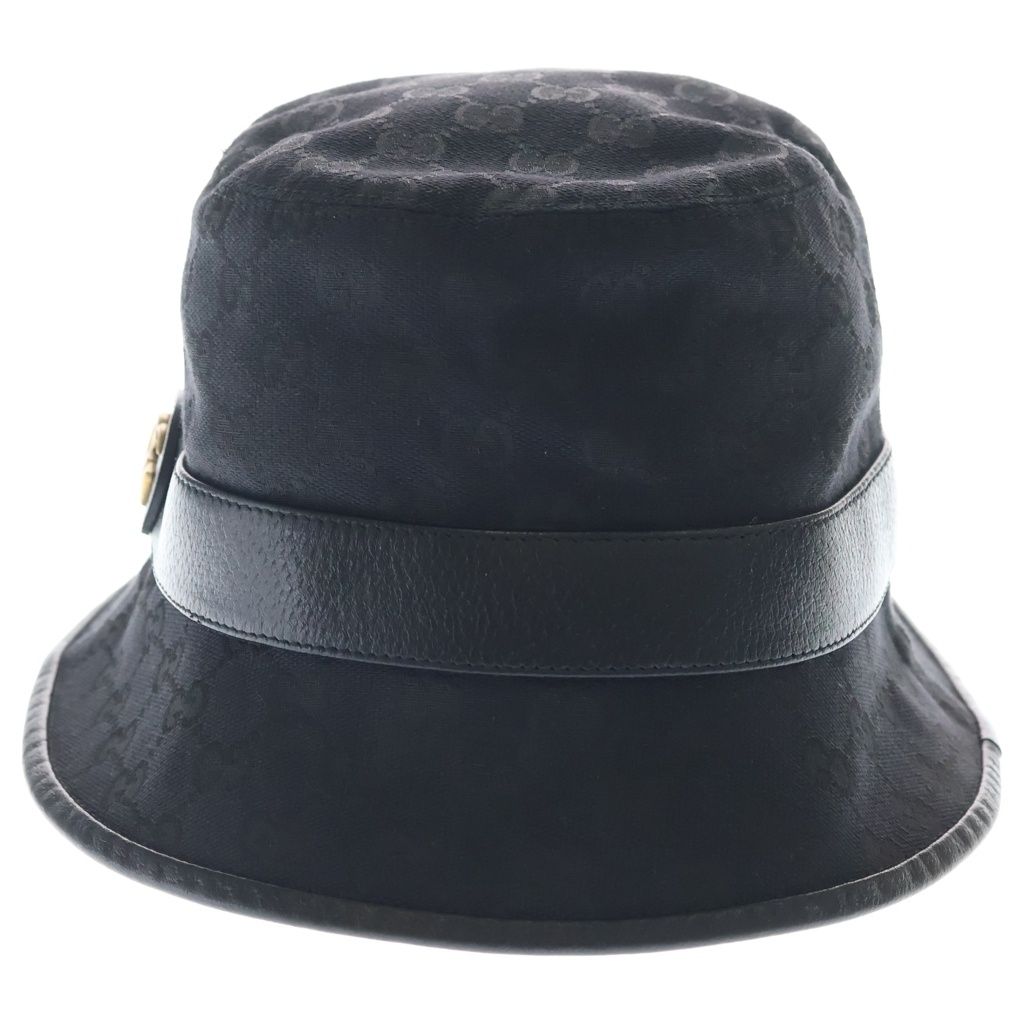 Gucci GG Canvas Bucket Hat Black — view 2