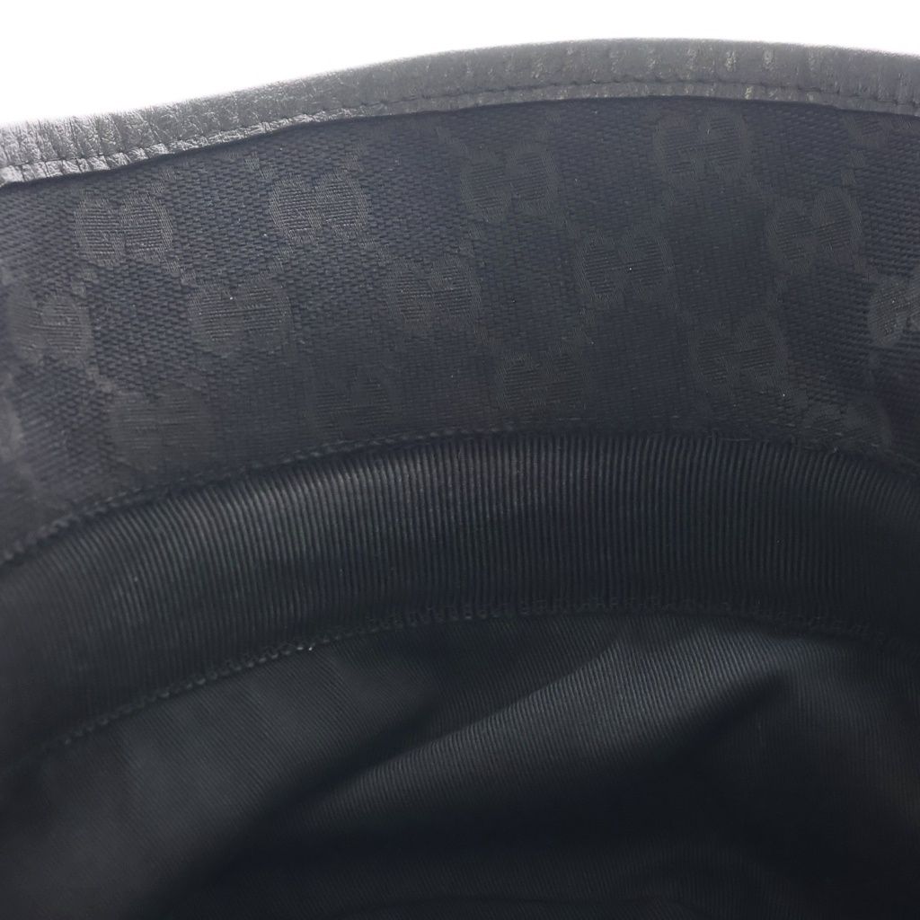 Gucci GG Canvas Bucket Hat Black — view 6