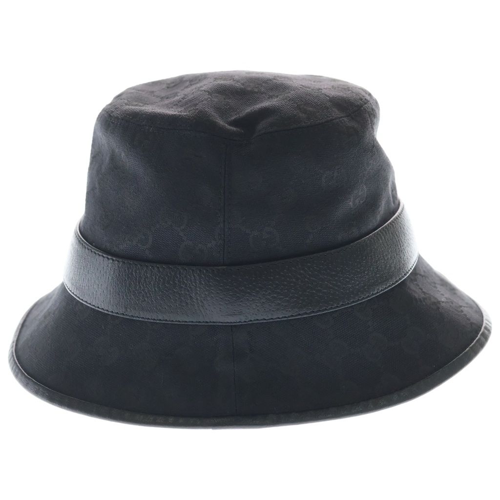 Gucci GG Canvas Bucket Hat Black — view 3