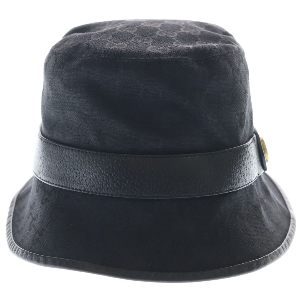 Gucci GG Canvas Bucket Hat Black — view 4