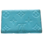 Louis Vuitton Monogram Empreinte Multicles 6 Key Case Light Blue Key Holder — view 2